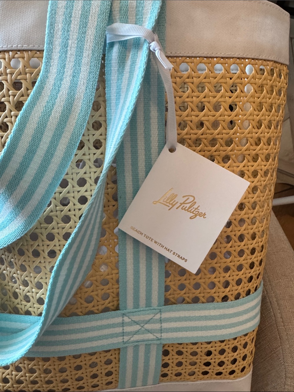 Lilly Pulitzer Beach Tote NWT - Picture 3 of 4